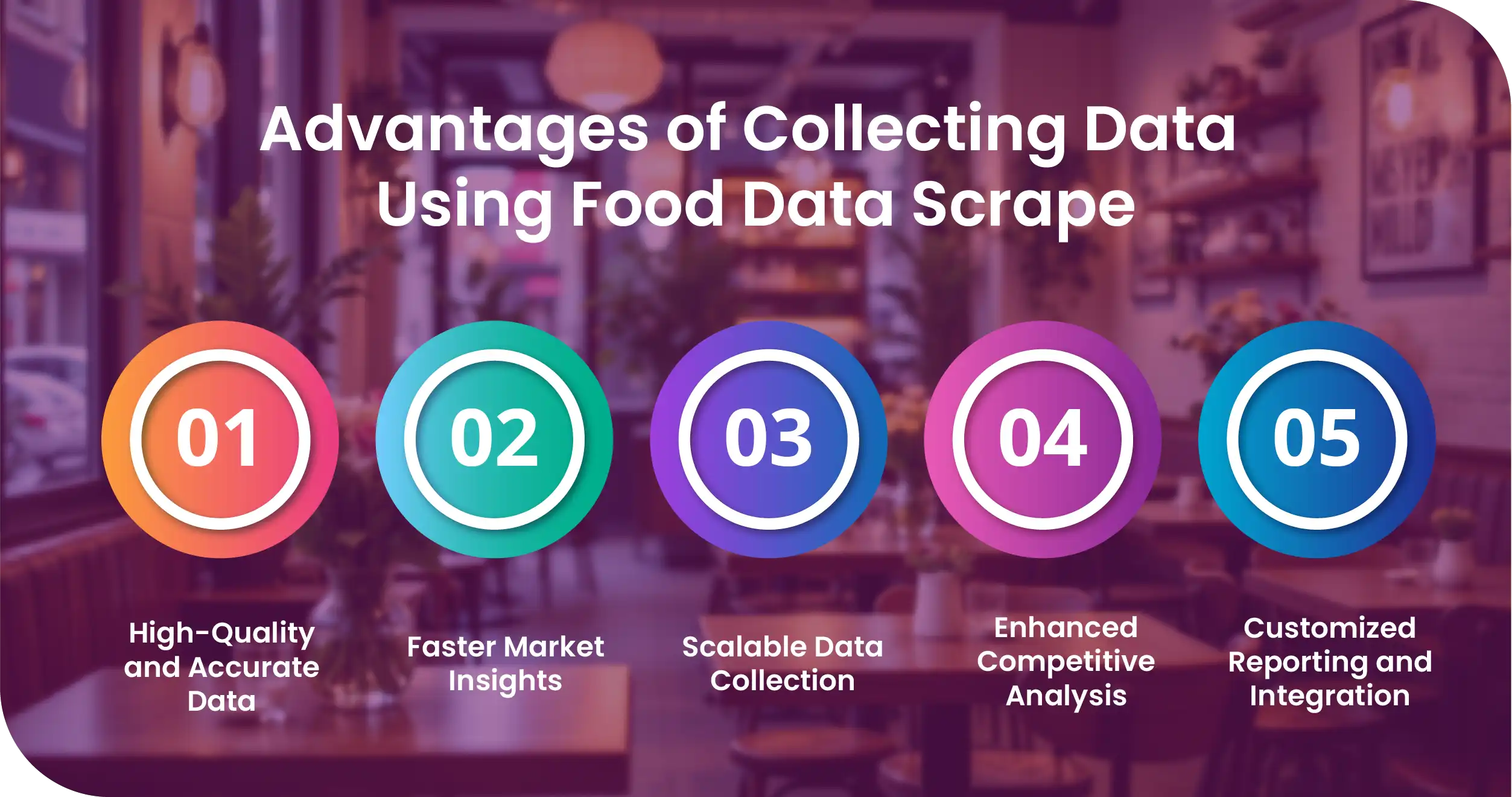 Advantages of Collecting Data Using Food Data Scrape